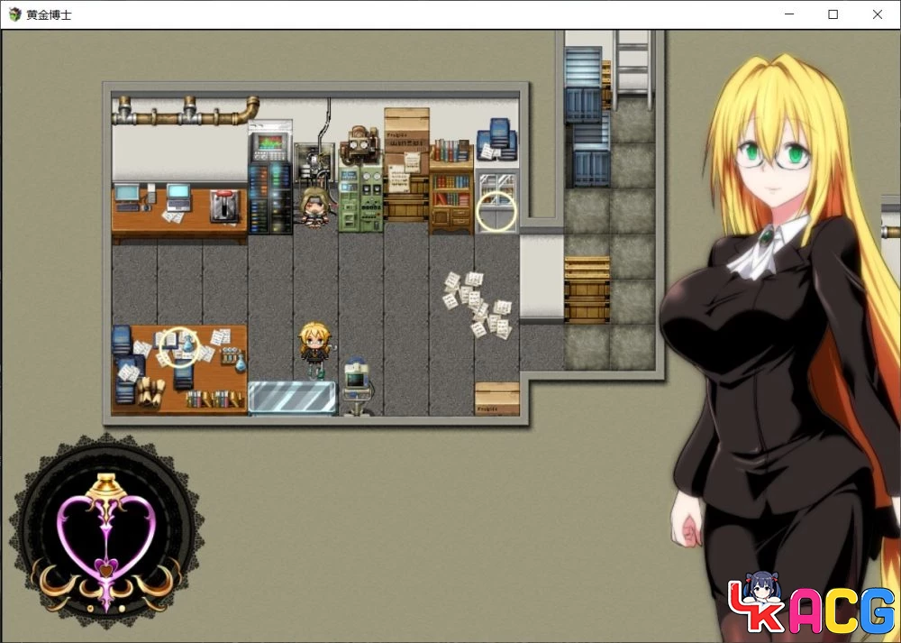 【A443】黄金博士马丽亚V2.0 - RPG汉化版 2.4G御姐更新