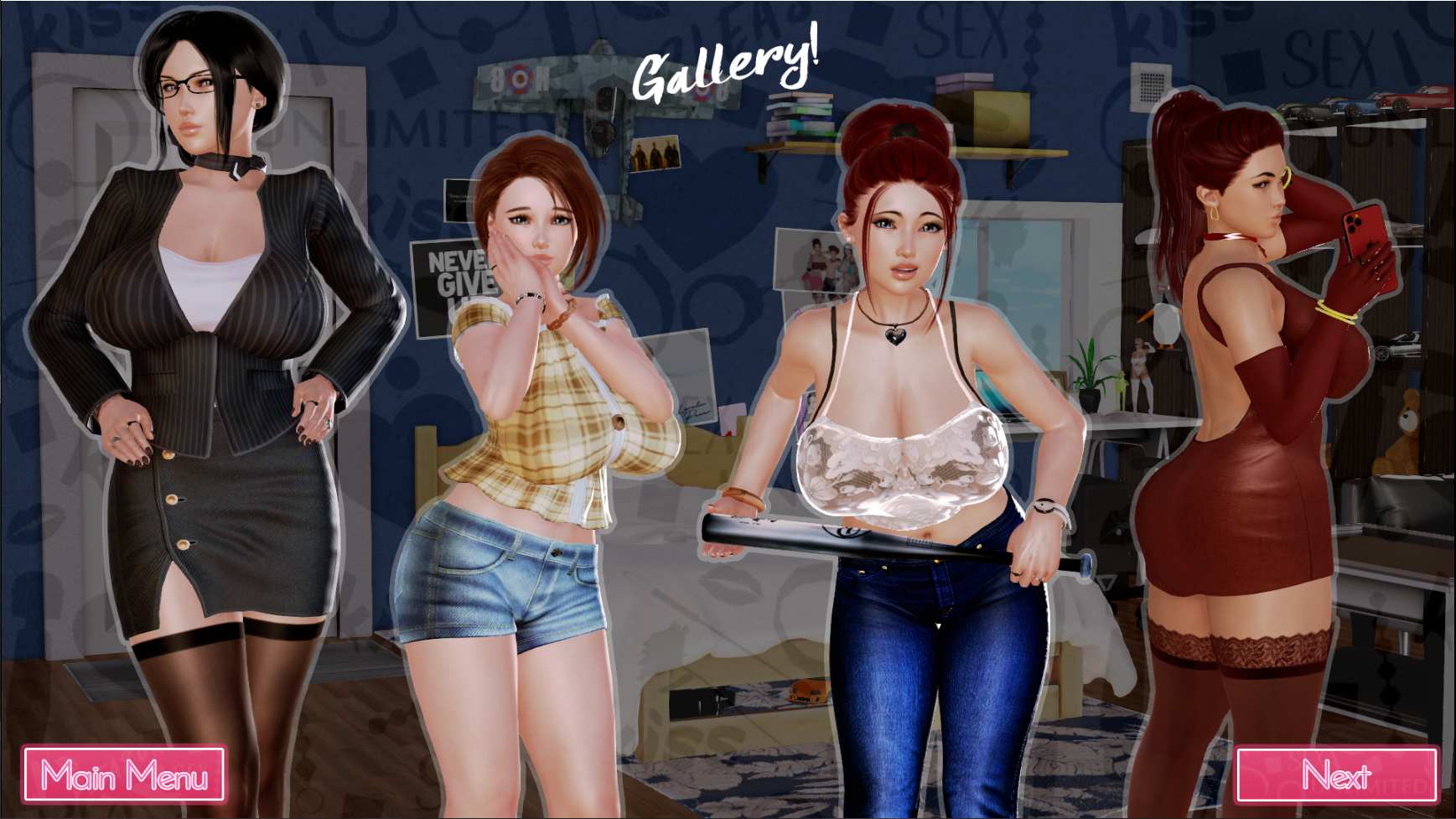 【欧美SLG/汉化/动态】无尽的快感V0.8.7【安卓+PC】汉化版【9月更新/4.4G】