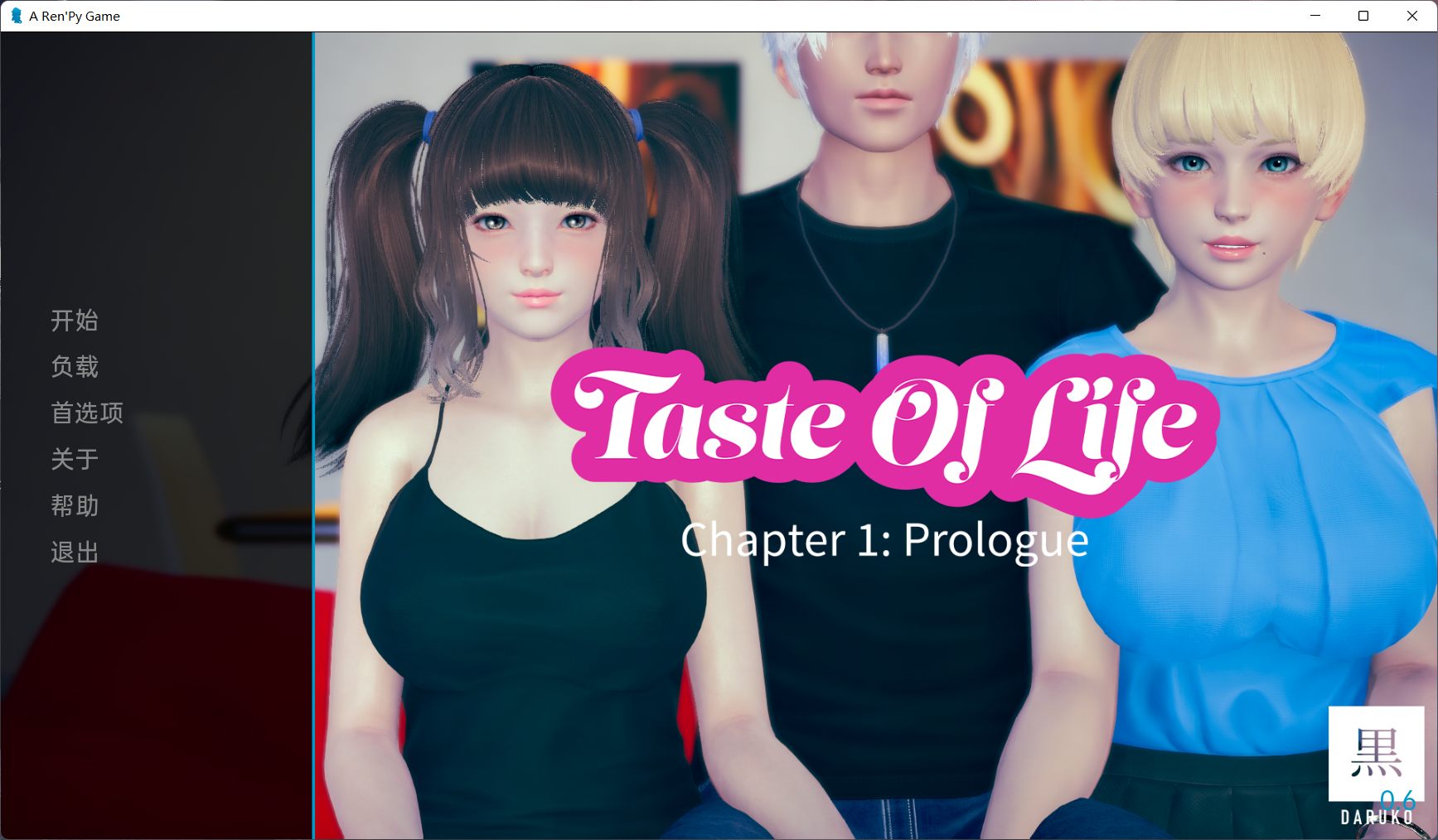 【欧美SLG/汉化/动态】生活品味 Taste of Life 0.6【安卓+PC】汉化版+全CG【新作/4G】